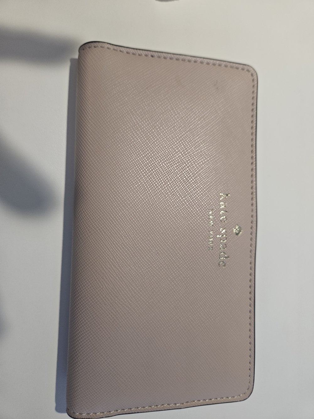 kate spade Blush Pink Leather Continental Wallet